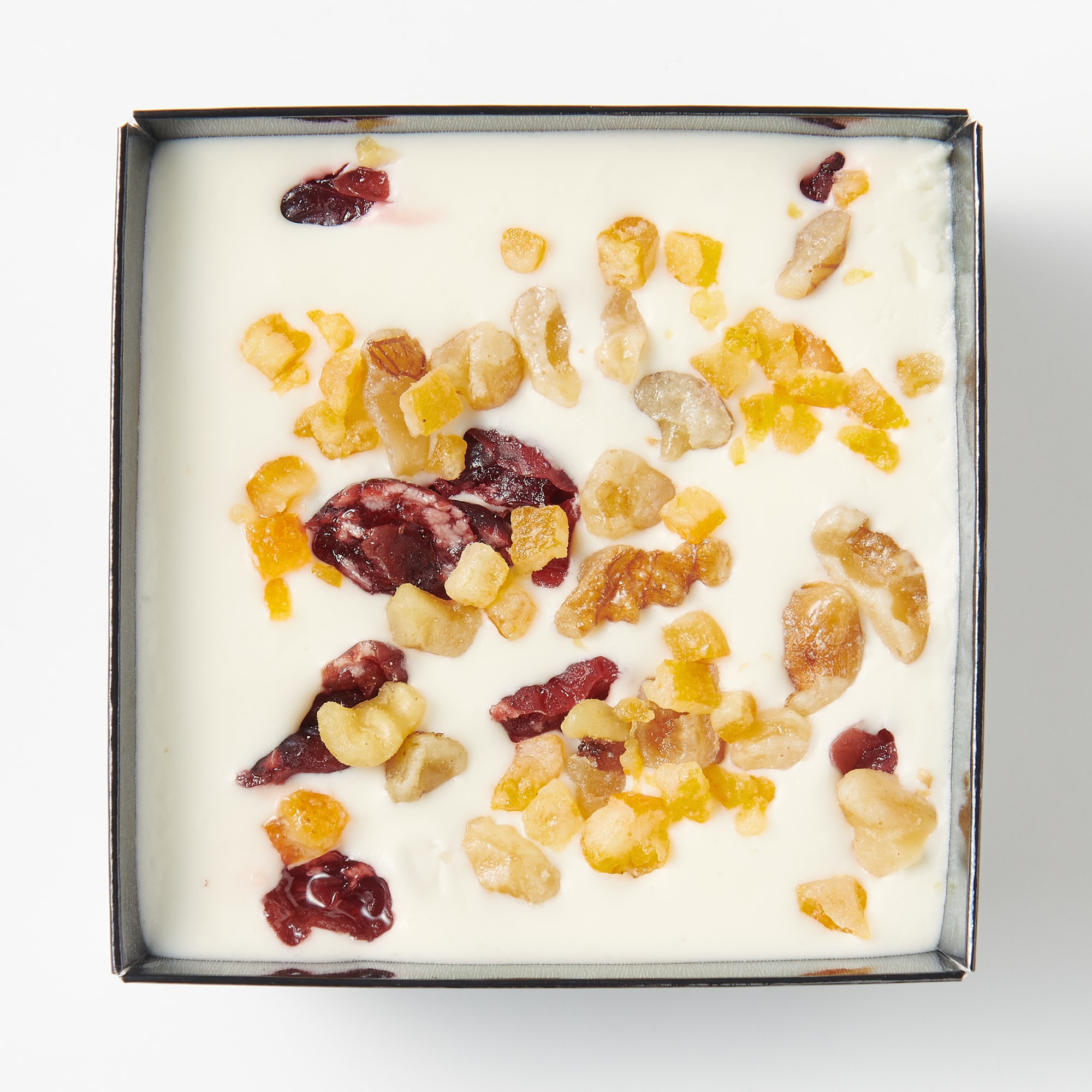 ドライフルーツとリコッタのチーズケーキ