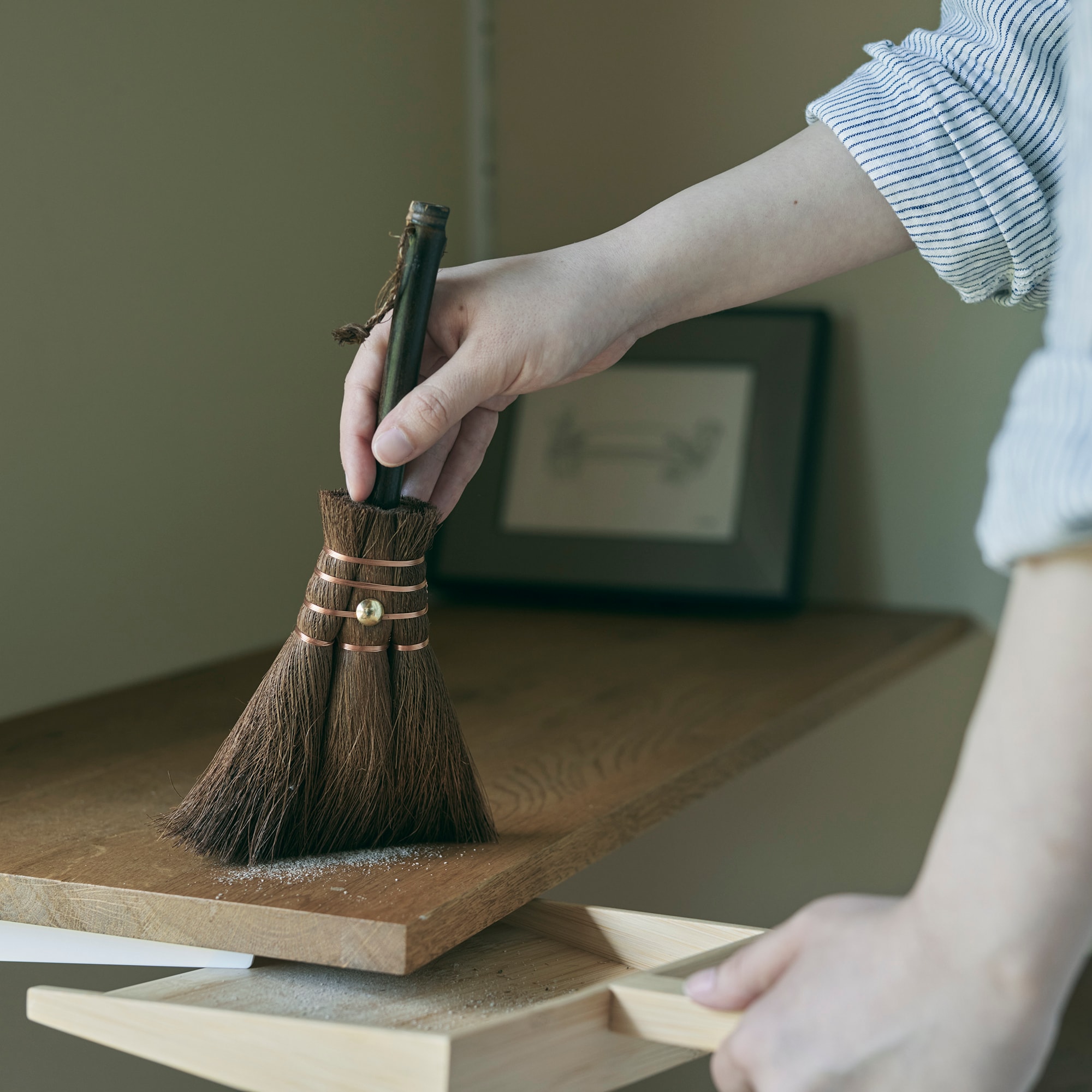 シュロのほうき　ミニ