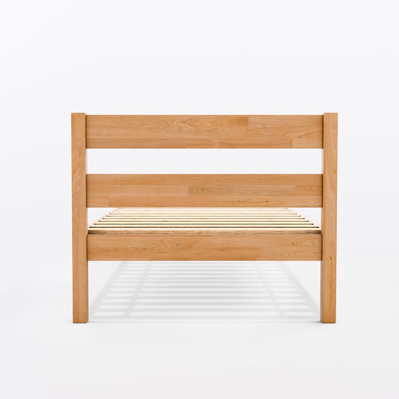 R242 MUJI 無印良品 シングルベッド、カバー洗濯済、幅98cm