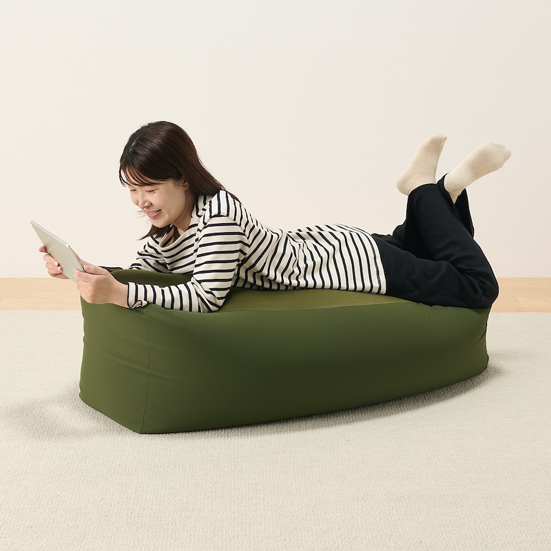 体にフィットするソファ　長方形　本体