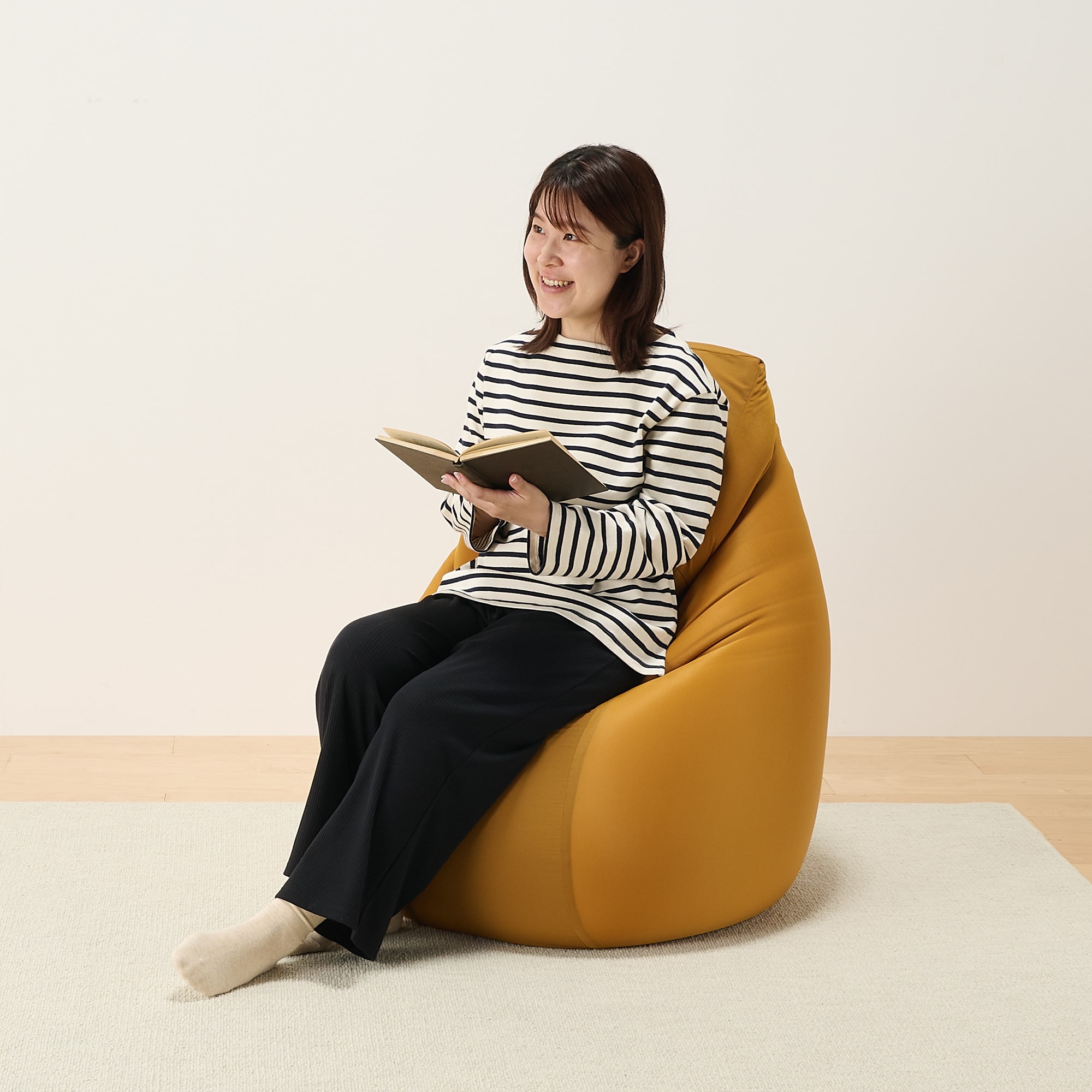 体にフィットするソファ　ポリエステル平織　長方形用カバー