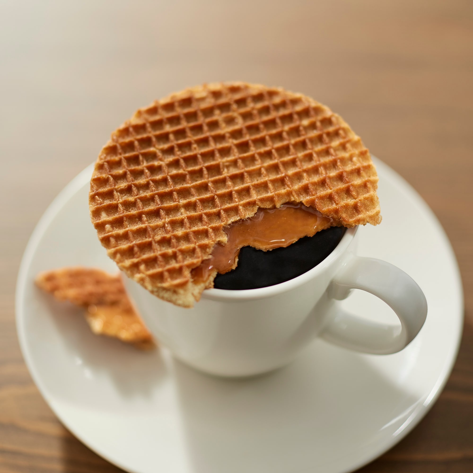 世界のお菓子　ストロープワッフル