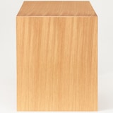 コの字の家具　積層合板　オーク材　幅７０ｃｍ