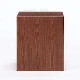 コの字の家具　積層合板　ウォールナット材　幅３５ｃｍ