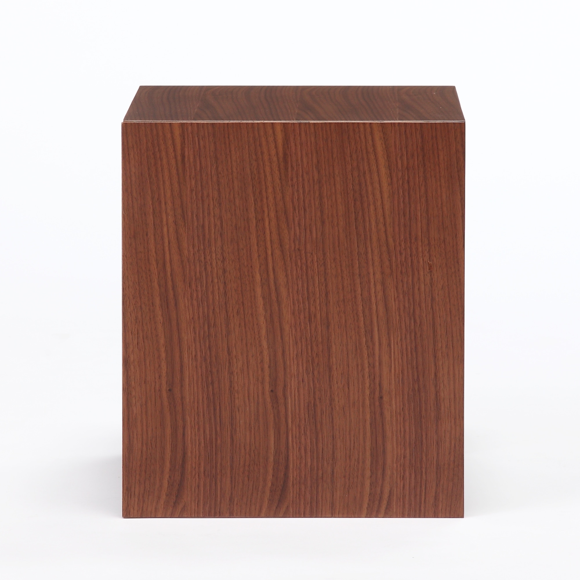 コの字の家具　積層合板　ウォールナット材　幅３５ｃｍ