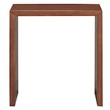 コの字の家具　積層合板　ウォールナット材　幅３５ｃｍ