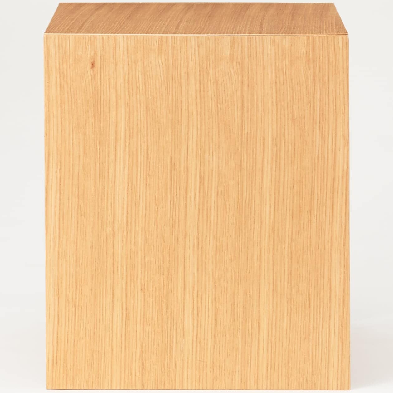 コの字の家具　積層合板　オーク材　幅３５ｃｍ