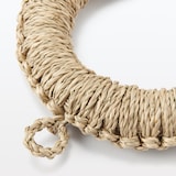 シーグラスで編んだ　鍋敷き　小