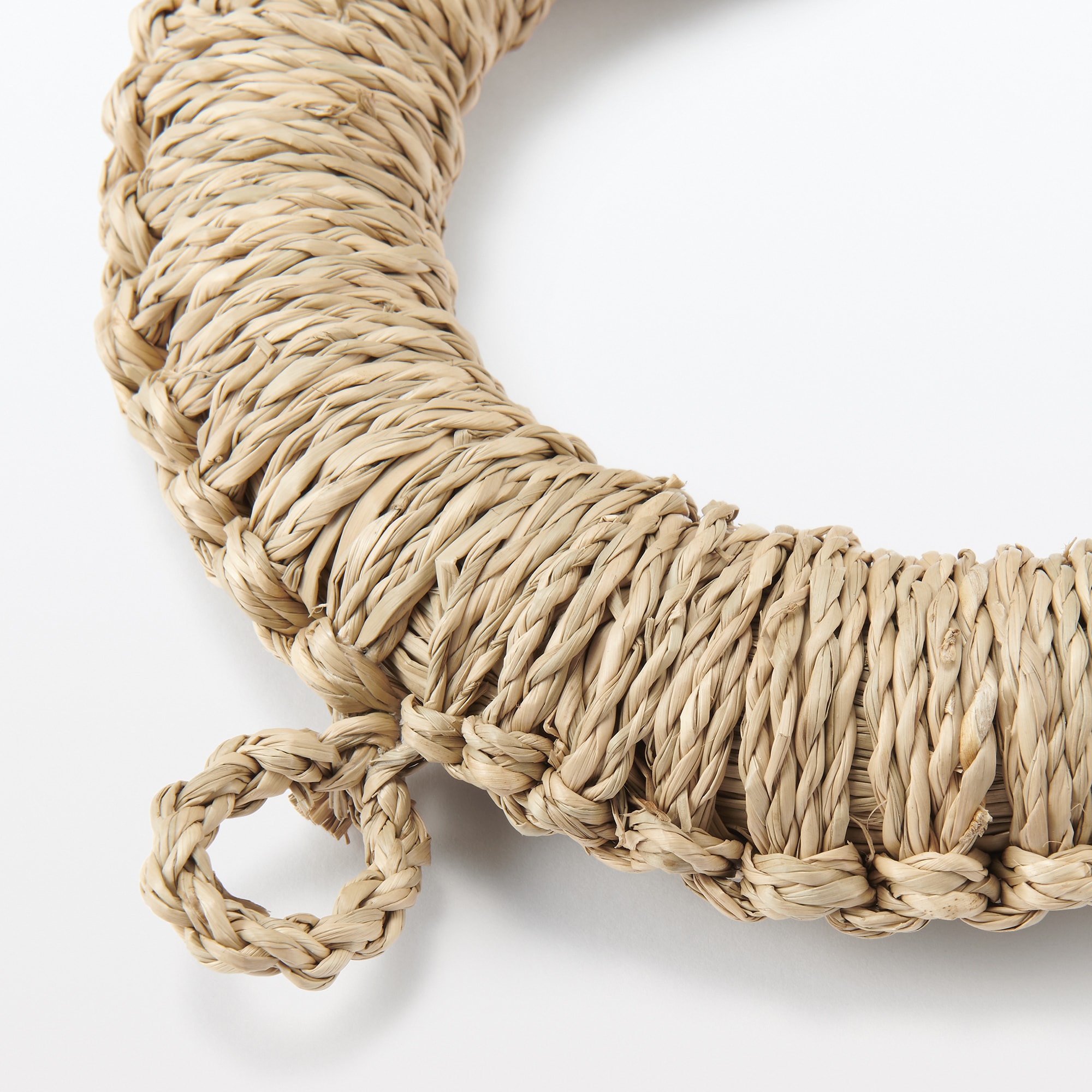 シーグラスで編んだ　鍋敷き　小