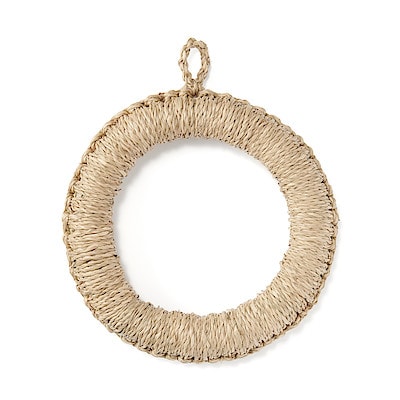 シーグラスで編んだ　鍋敷き　小・大