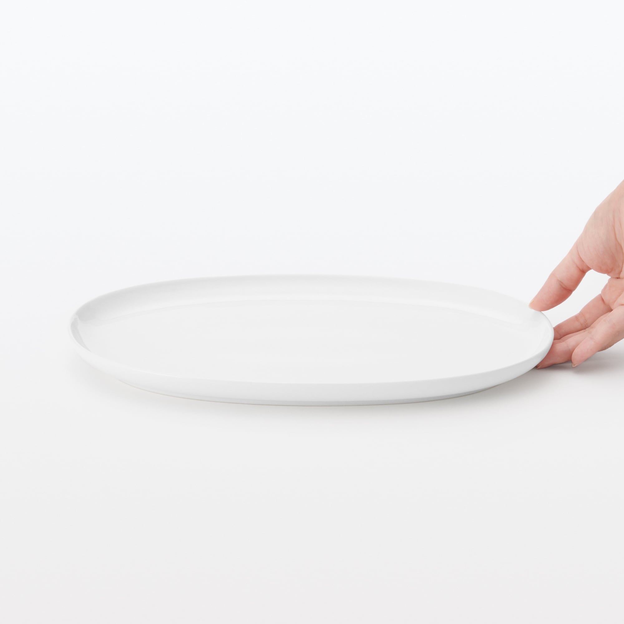 日常の器 オーバルプレート 大 | 無印良品