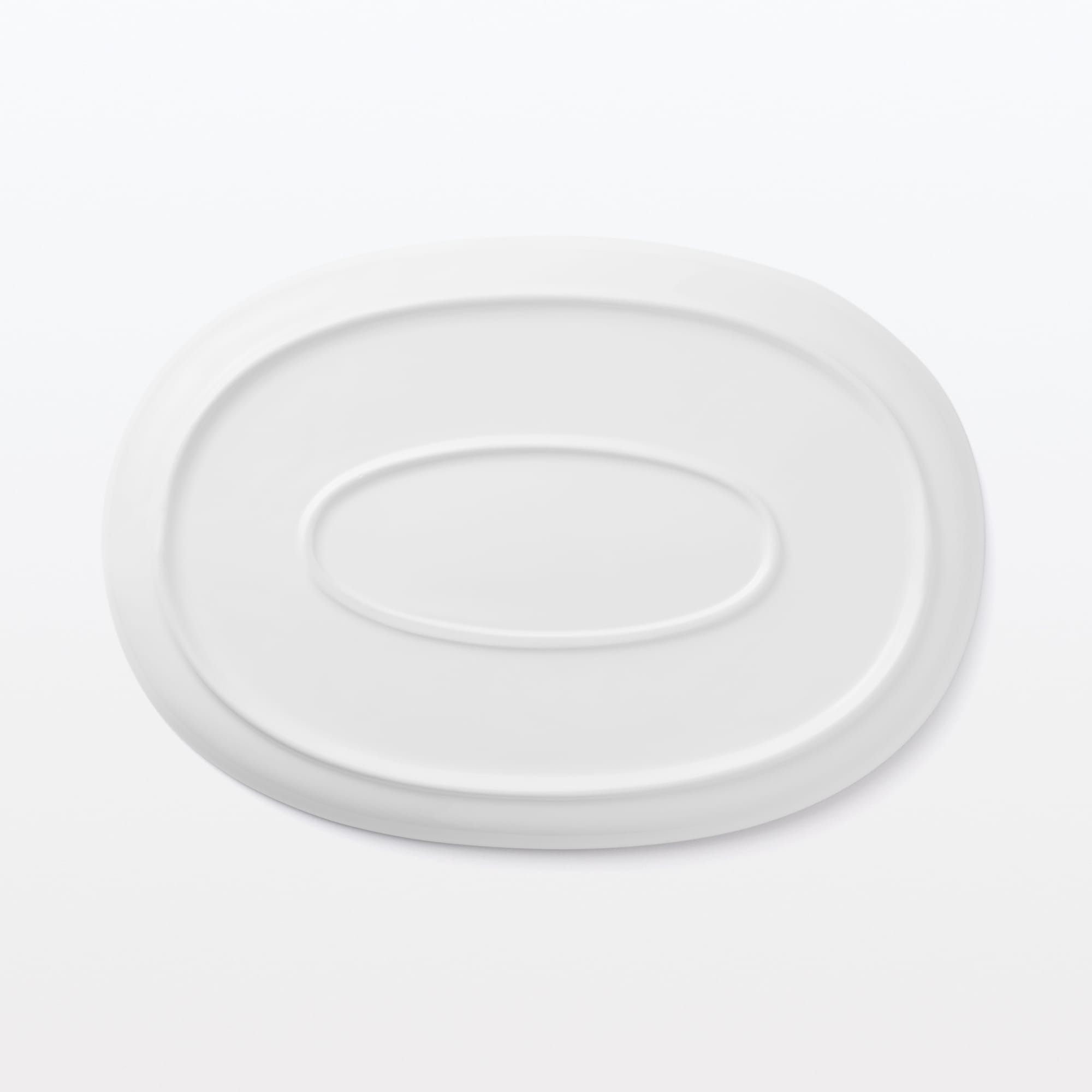日常の器 オーバルプレート 大 | 無印良品
