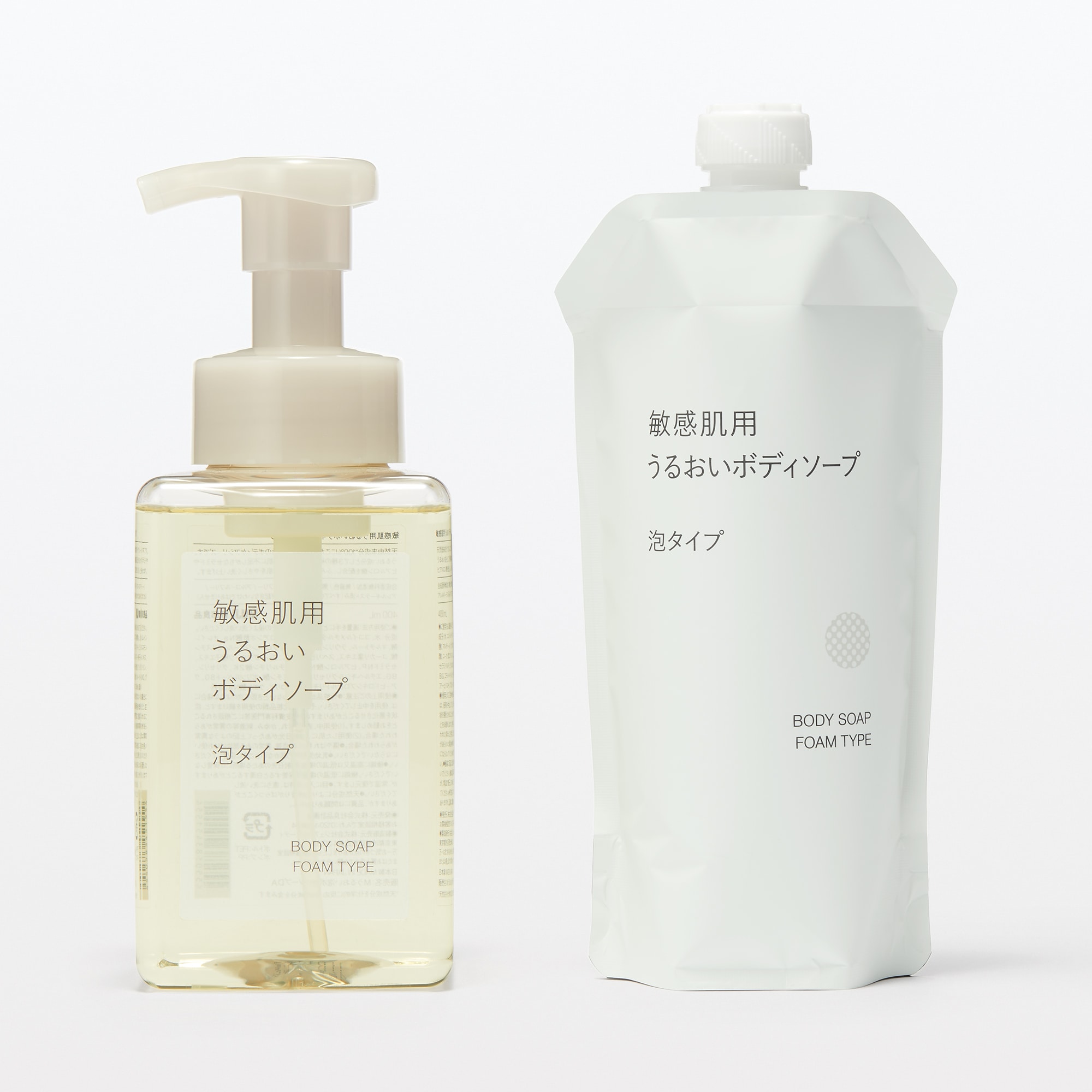 敏感肌用うるおいボディソープ　泡タイプ（詰替用）