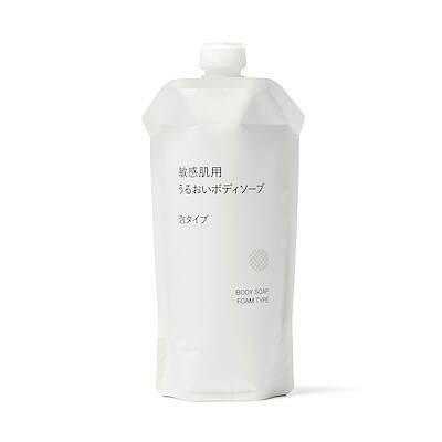 敏感肌用うるおいボディソープ　泡タイプ（詰替用）　３４０ｍＬ
