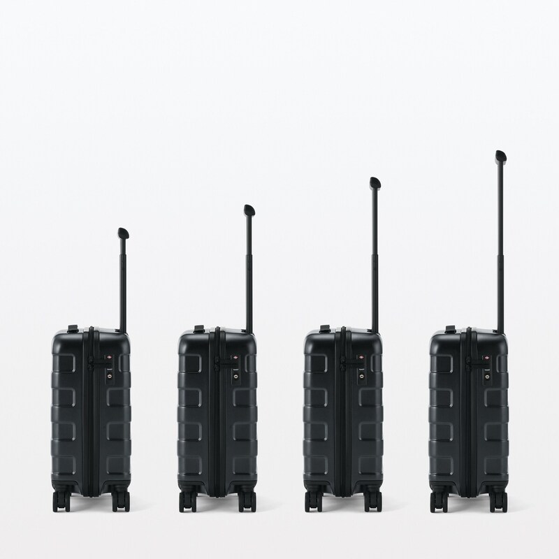 バーを自由に調節できる ハードキャリーケース（20L） | 無印良品 