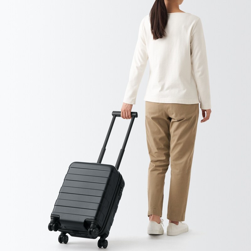 バーを自由に調節できる ハードキャリーケース（20L） | 無印良品 