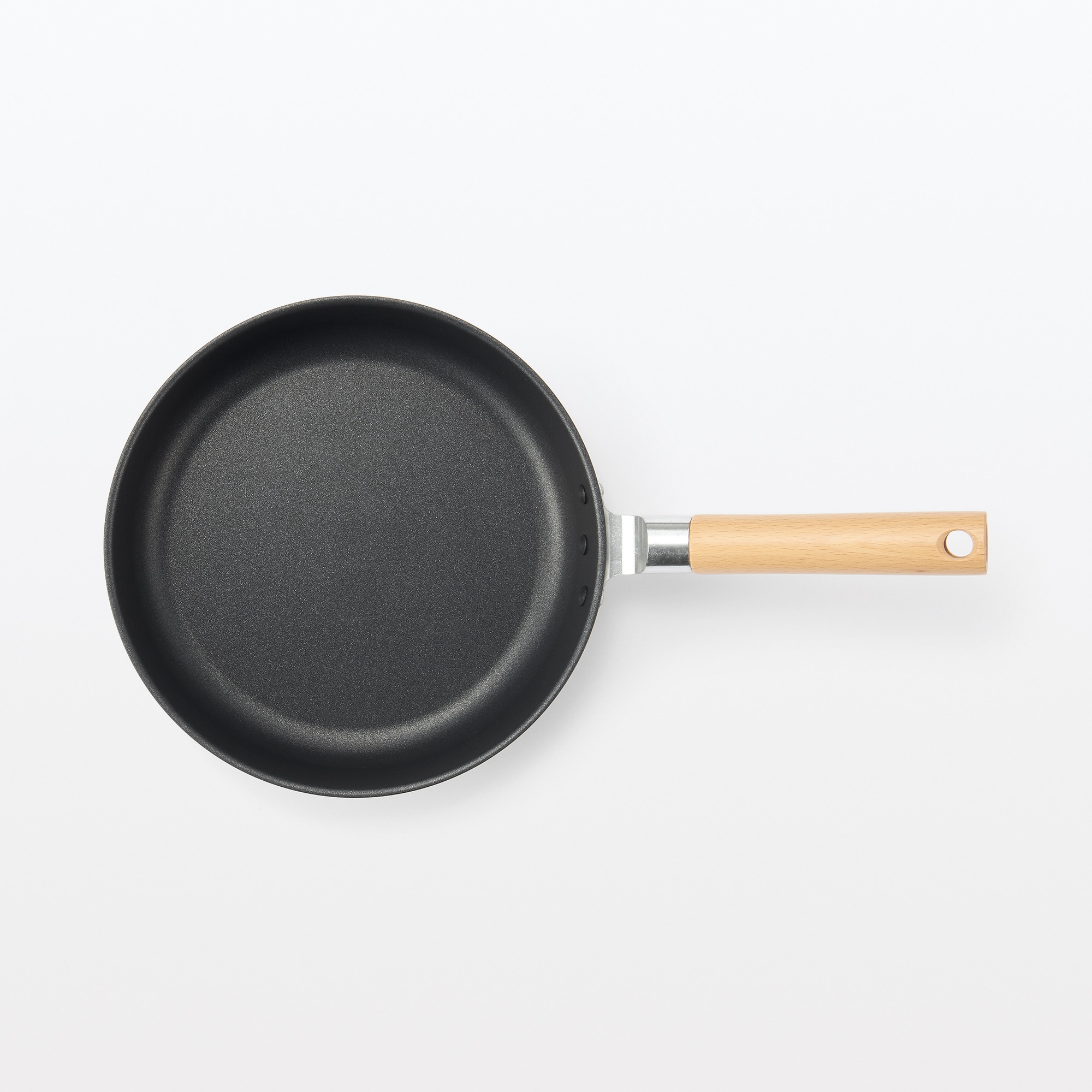 焼き面が広い　こびりつきにくいフライパン　浅型