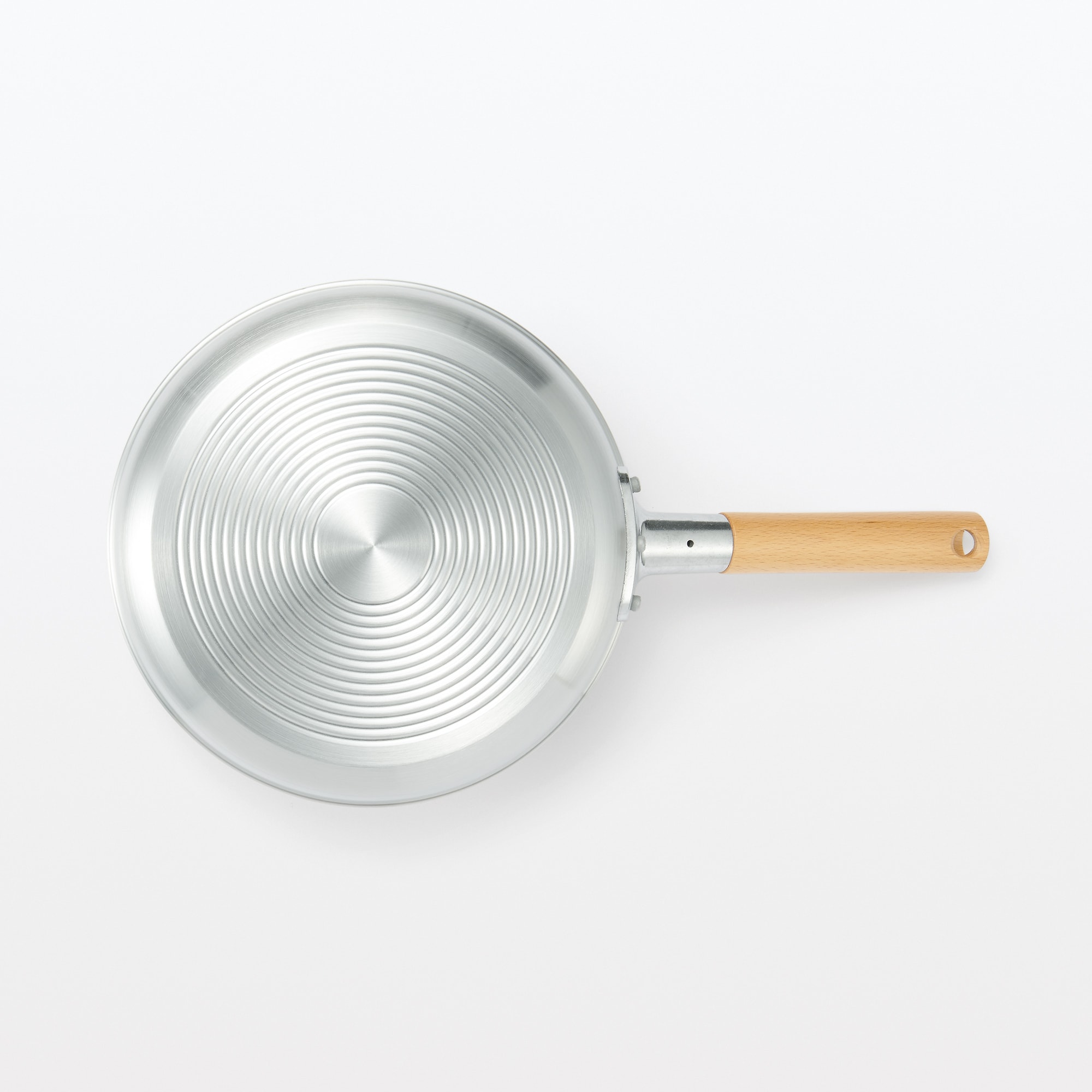 焼き面が広い　こびりつきにくいフライパン　浅型