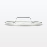 中が見えやすい　強化ガラス蓋