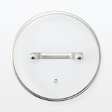 中が見えやすい　強化ガラス蓋