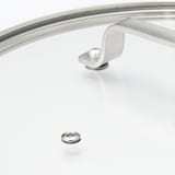 中が見えやすい　強化ガラス蓋