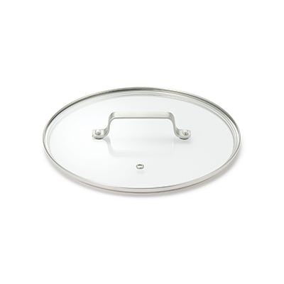 中が見えやすい　強化ガラス蓋　直径２０・２４・２８ｃｍ対応