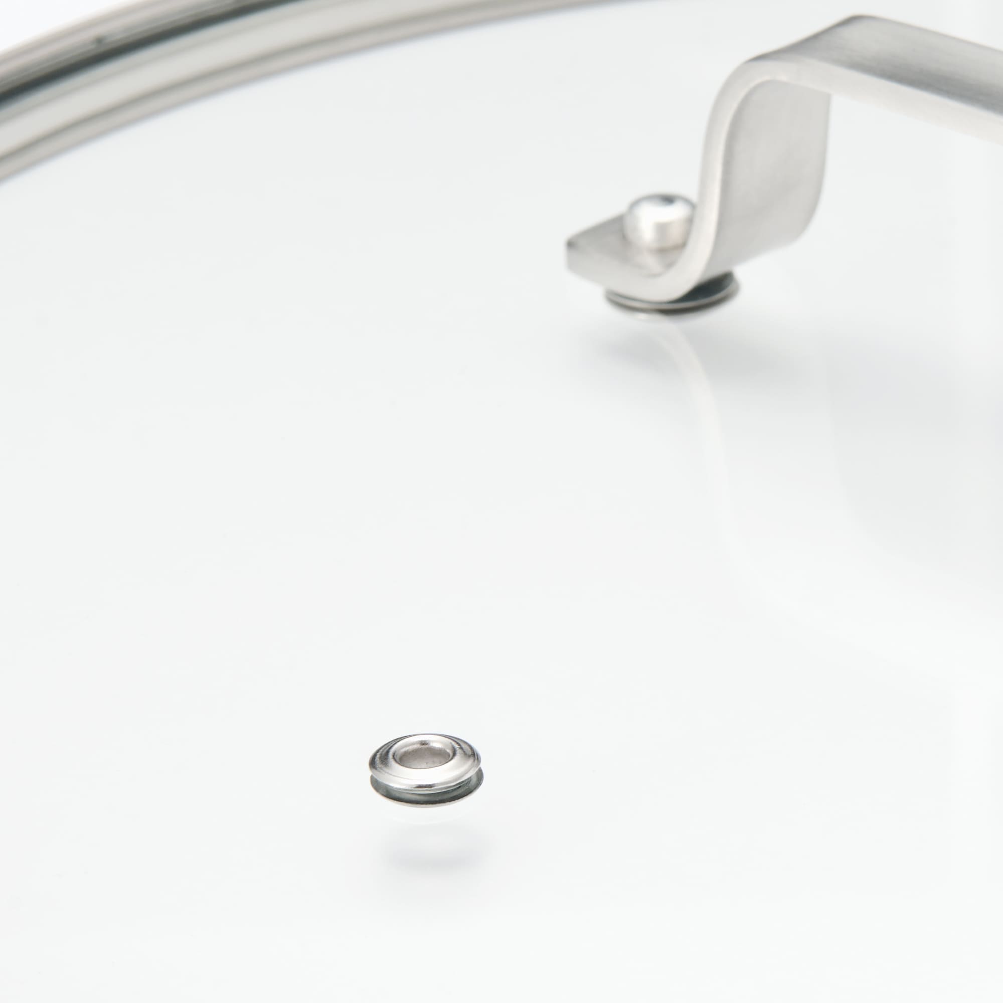 中が見えやすい　強化ガラス蓋