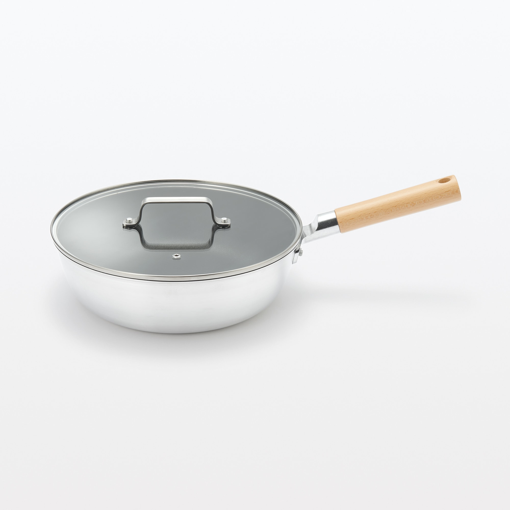 中が見えやすい　強化ガラス蓋