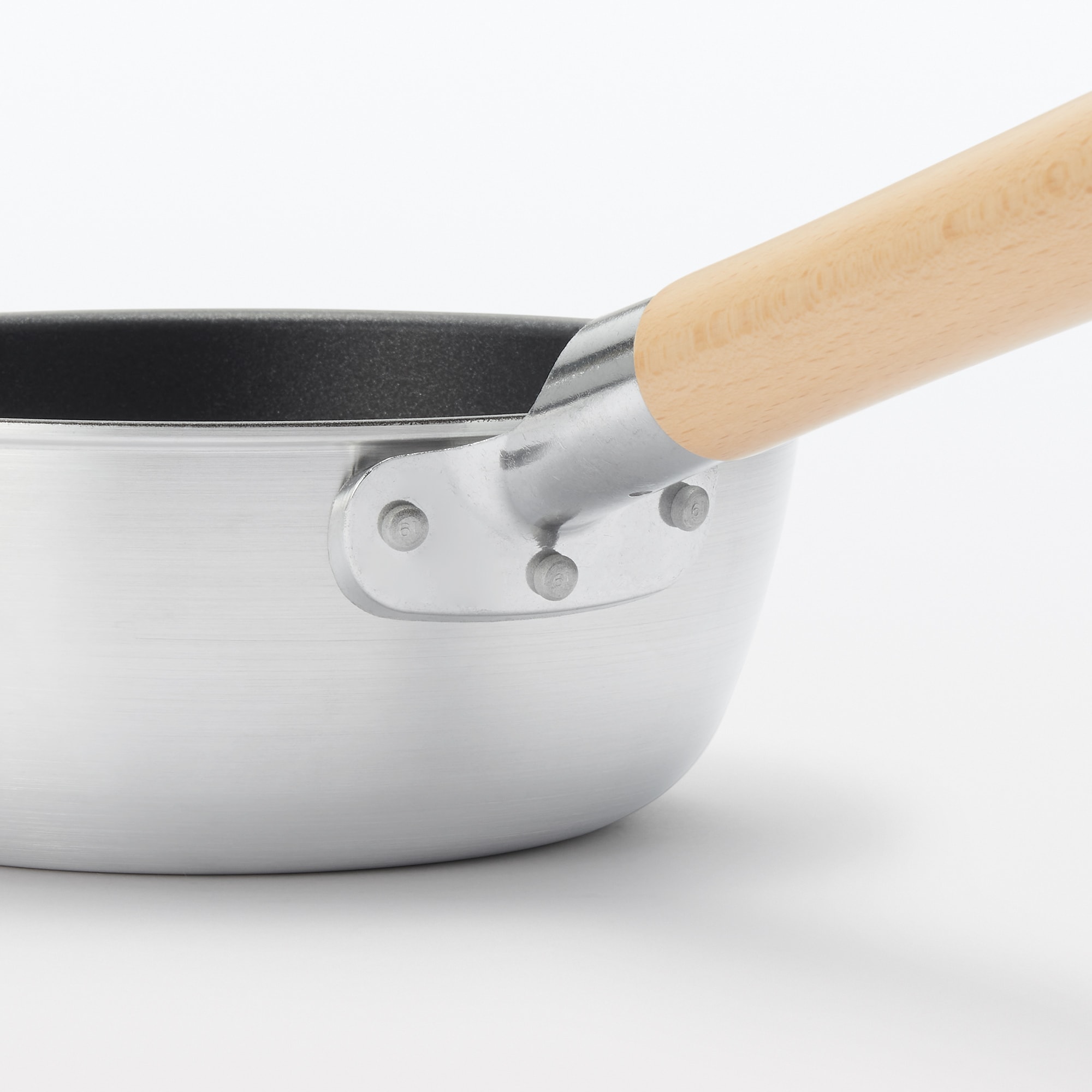 鍋としても使える　こびりつきにくいフライパン　深型