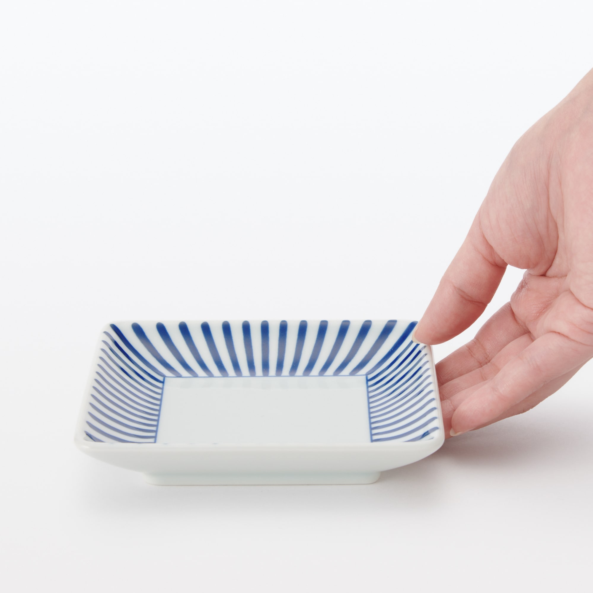 波佐見焼　角皿