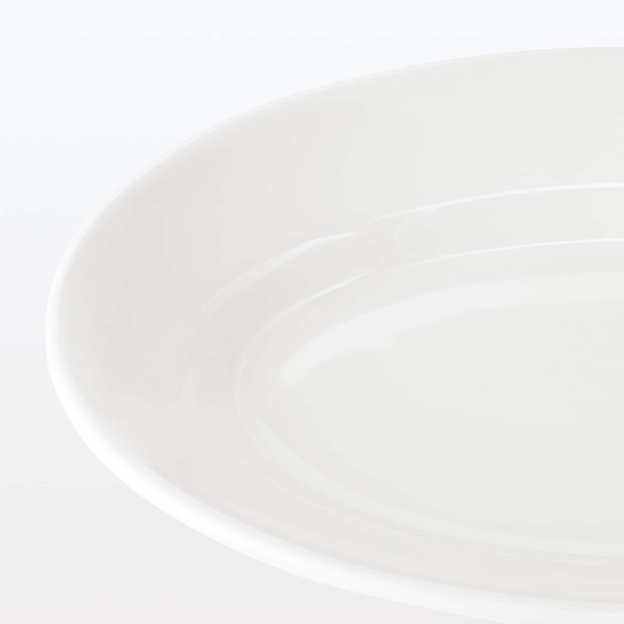 磁器　リムオーバル皿　中