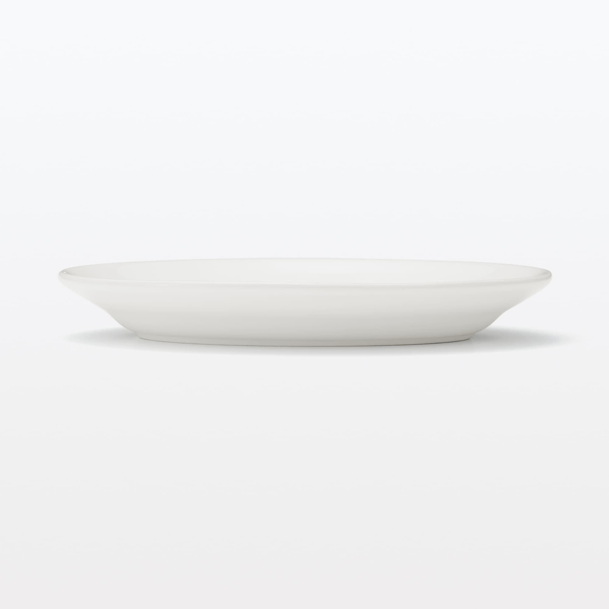 磁器 リムオーバル皿 大 | 無印良品