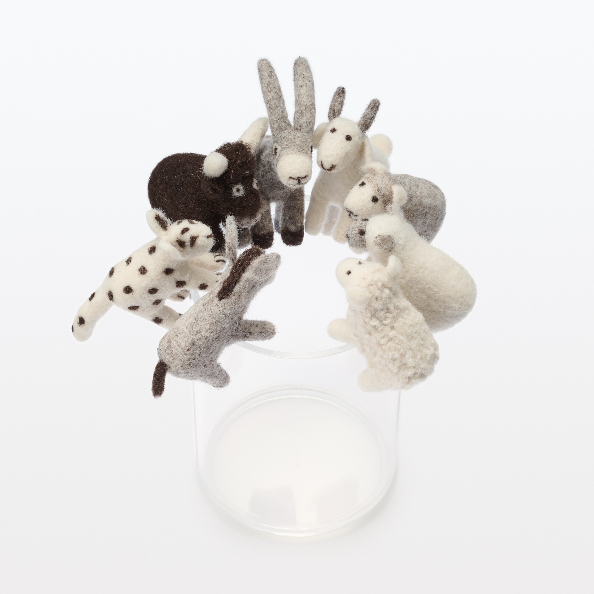 ウールフェルト ユキヒョウ ミニ | 無印良品