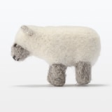 ウールフェルト　ひつじ・生成　ミニ