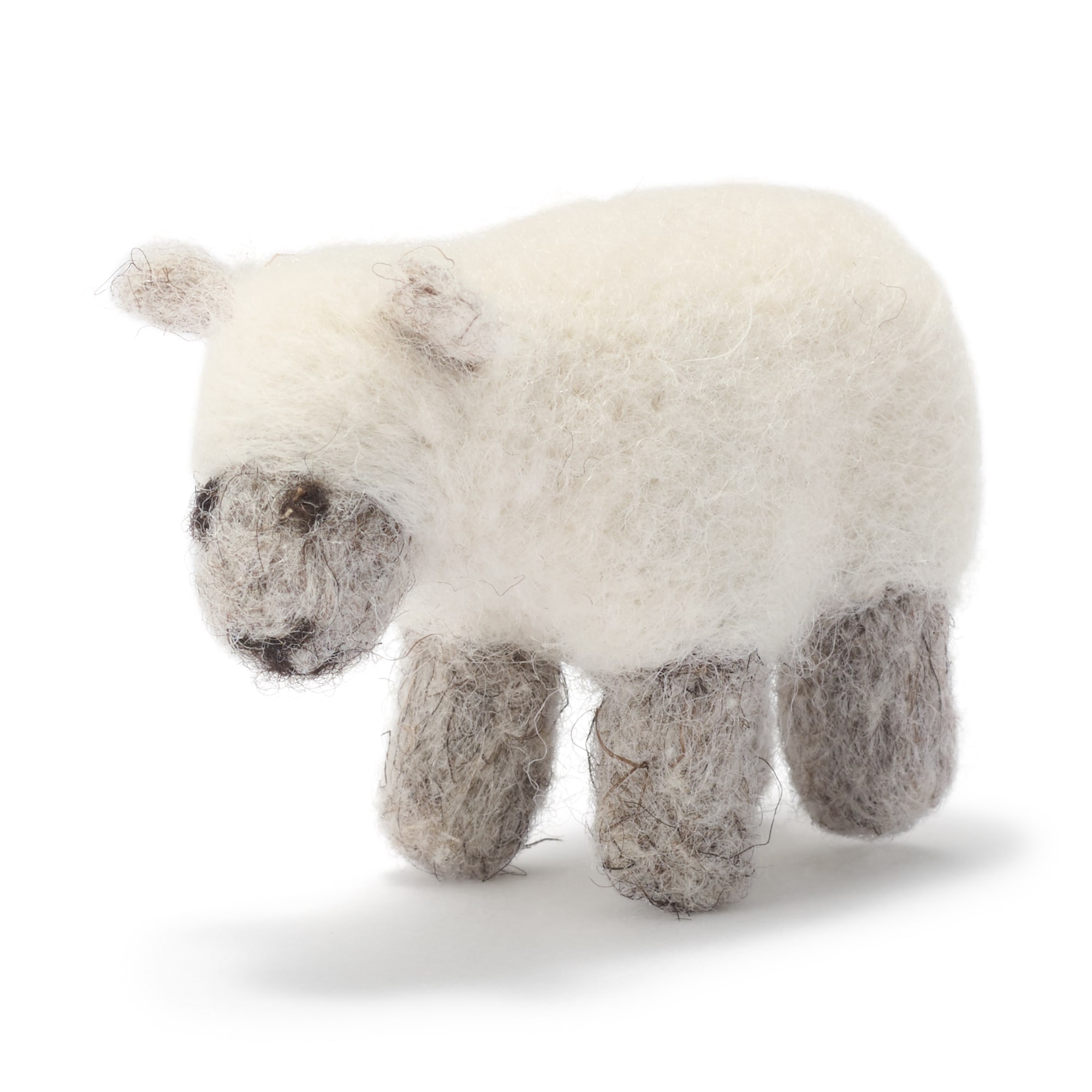 ウールフェルト ひつじ・生成 ミニ | 無印良品