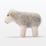 ウールフェルト　ひつじ・グレー　ミニ