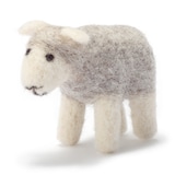 ウールフェルト　ひつじ・グレー　ミニ