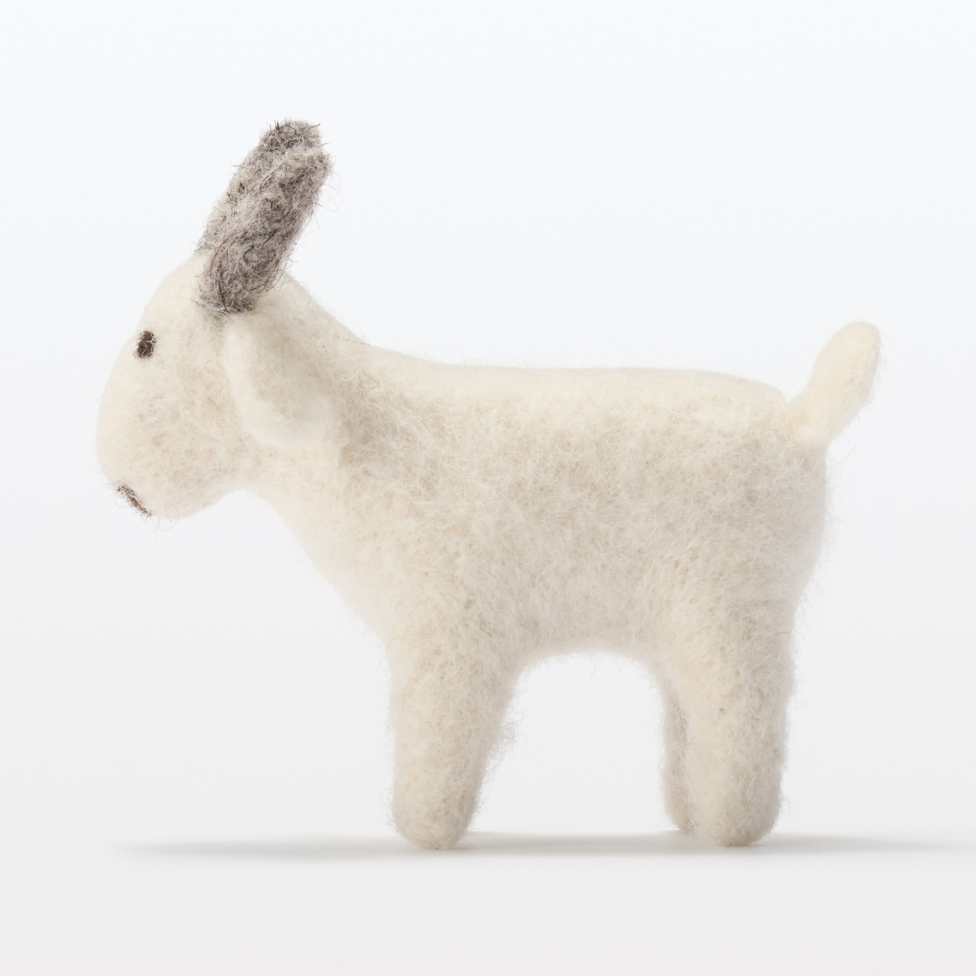 ウールフェルト ヤギ ミニ | 無印良品