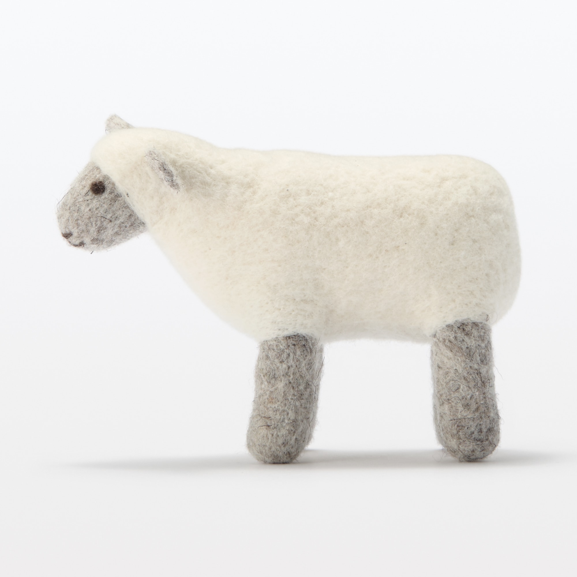 ウールフェルト ひつじ・生成 | 無印良品