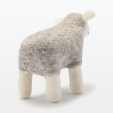 ウールフェルト　ひつじ・グレー