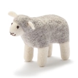 ウールフェルト　ひつじ・グレー