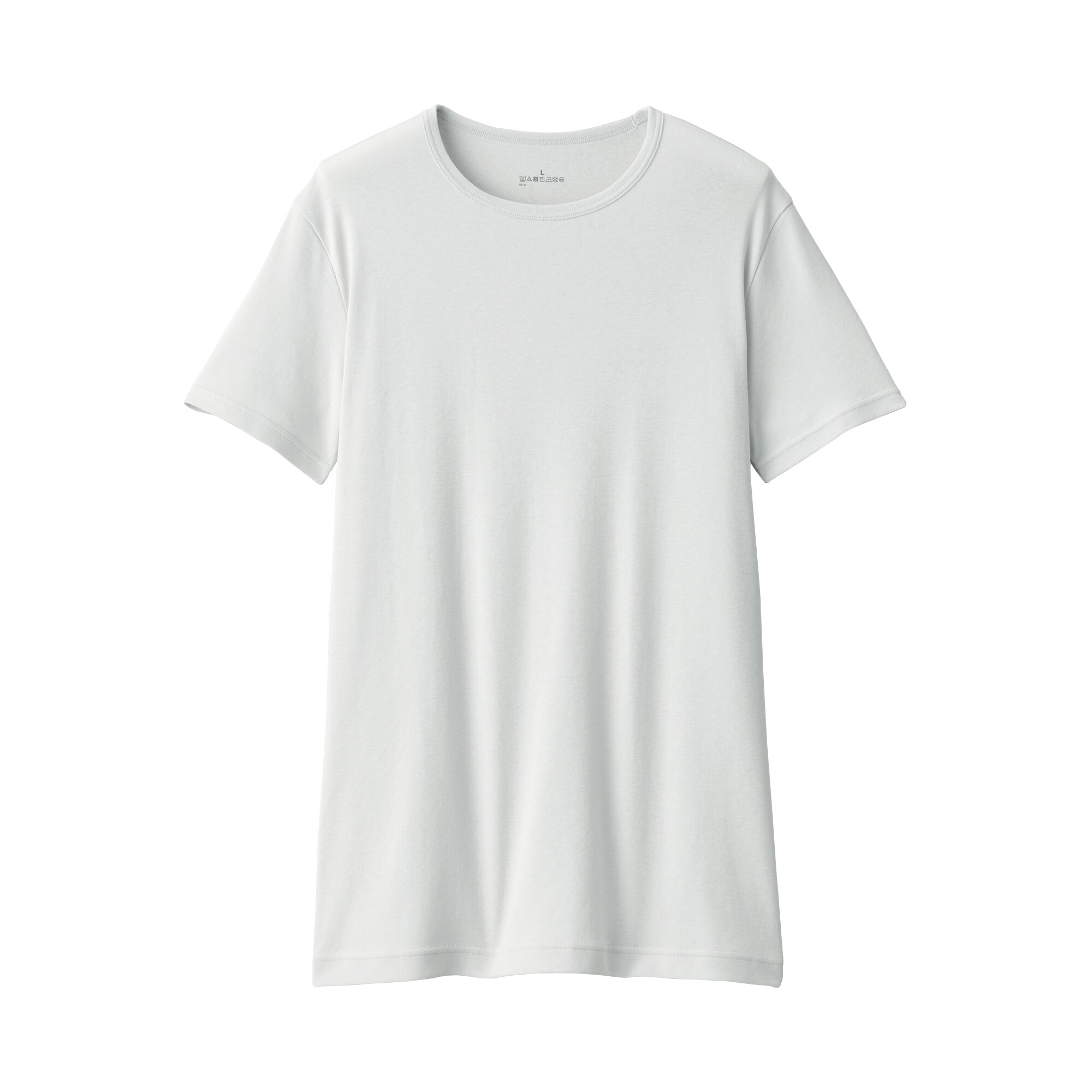 紳士 さらっと綿 クルーネック半袖Tシャツ | 無印良品