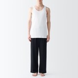 紳士　さらっと綿　タンクトップ