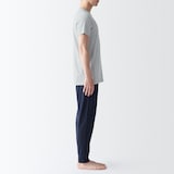 紳士　脇に縫い目のない　２枚組　クルーネック半袖Ｔシャツ