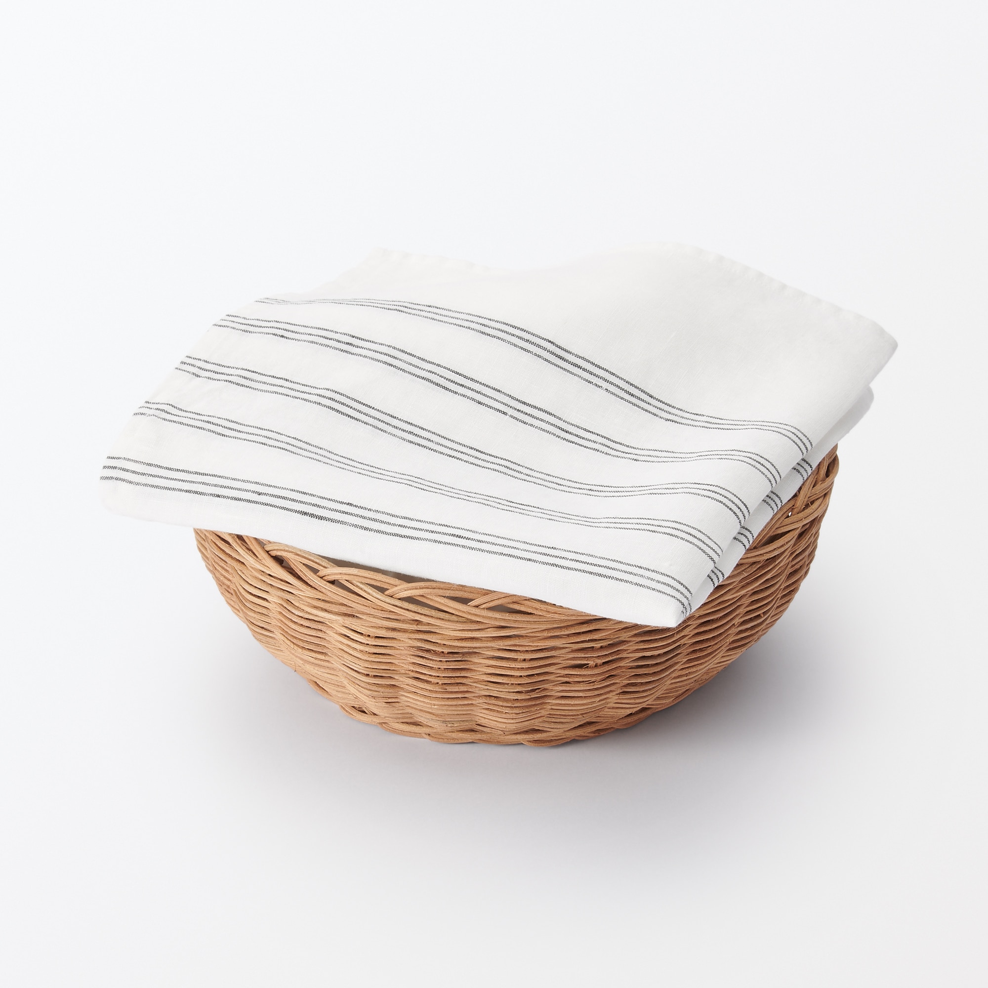 麻平織　マルチクロス／ランダムストライプ