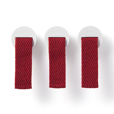 ファイルボックス用つまみ　ポリプロピレンファイルボックス専用　３個入り