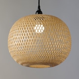 ペンダントライト用シェード　バンブー　ラウンド