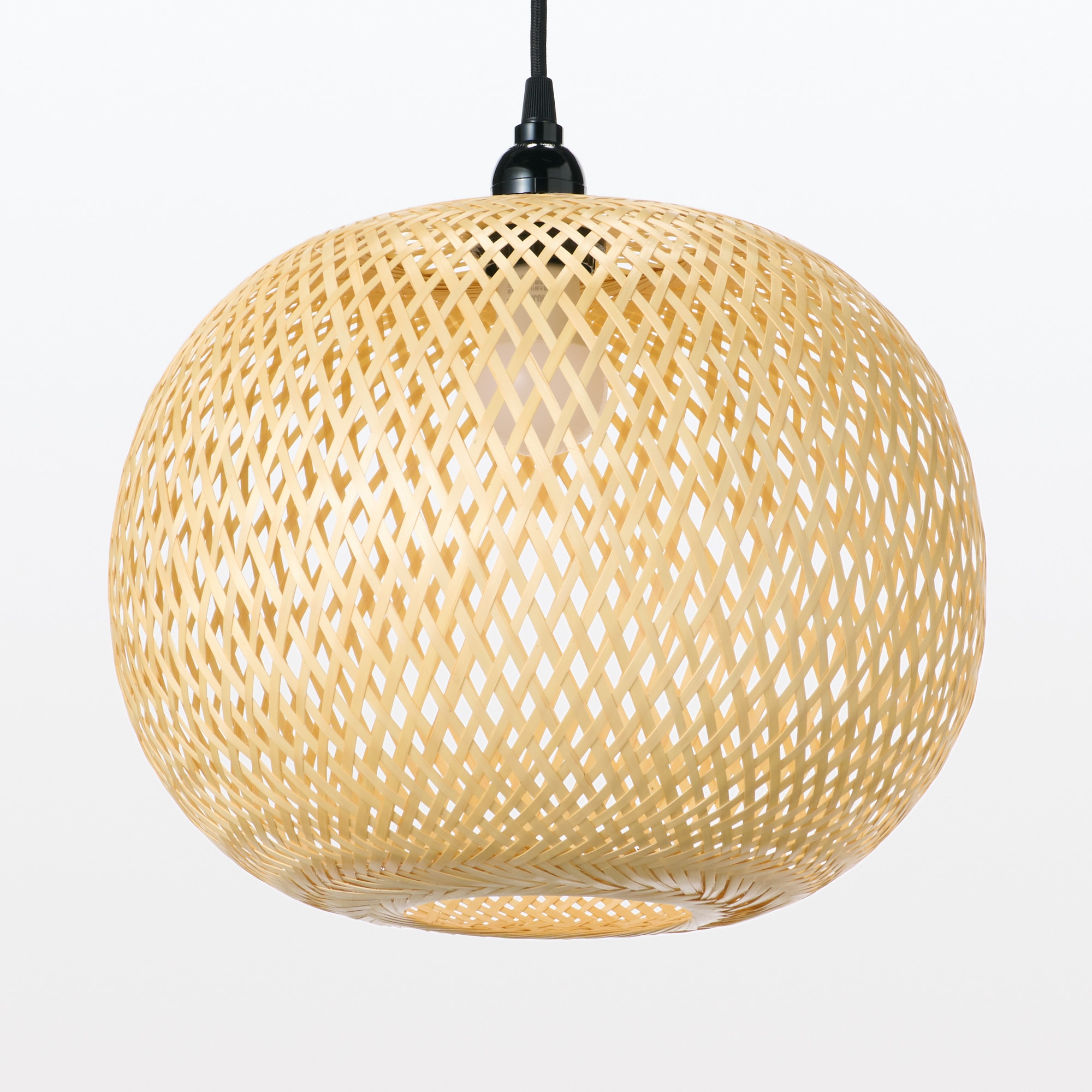 ペンダントライト用シェード　バンブー　ラウンド