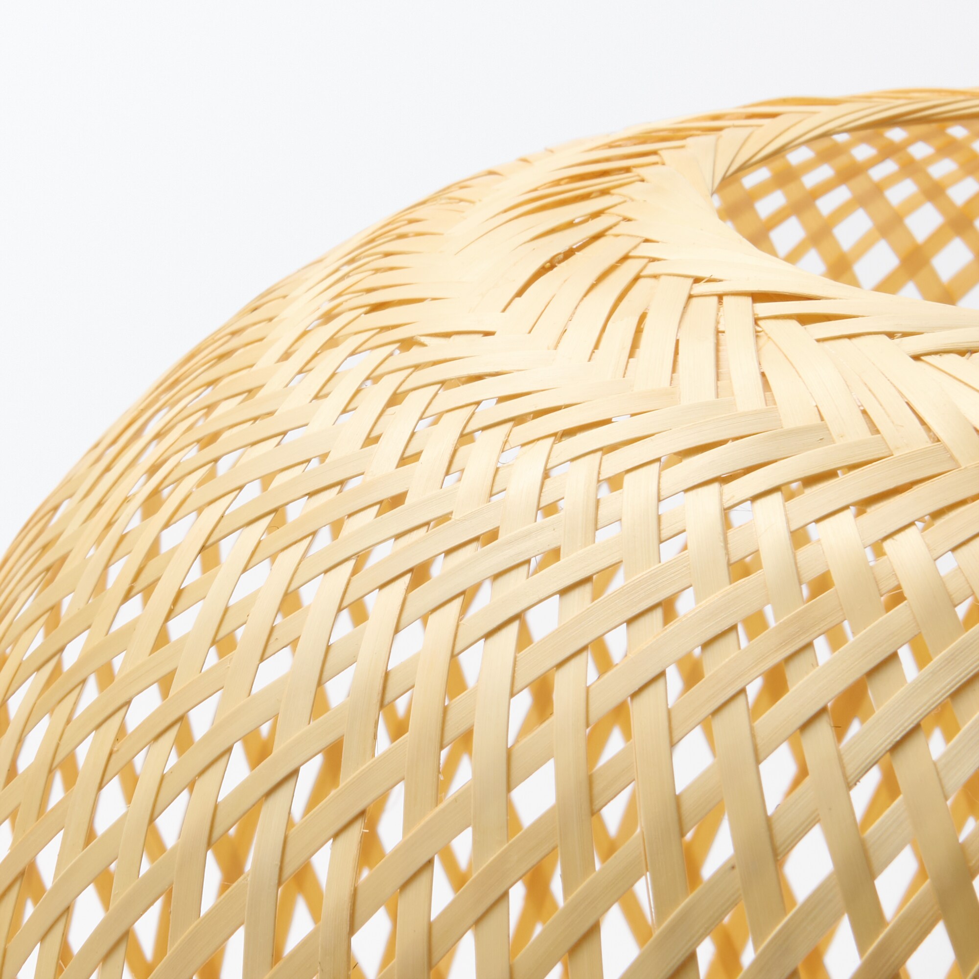 ペンダントライト用シェード　バンブー　ラウンド