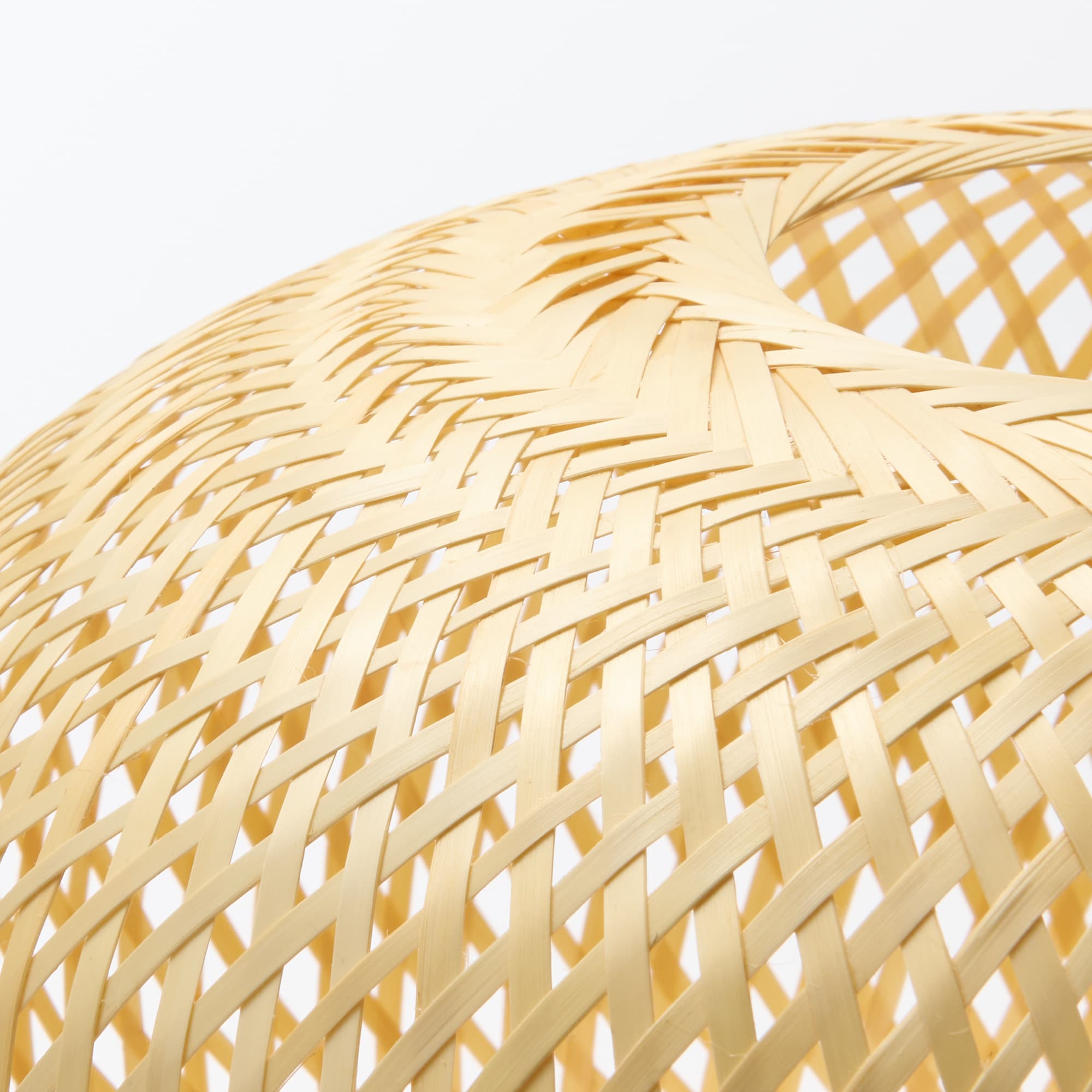 ペンダントライト用シェード　バンブー　オーバル